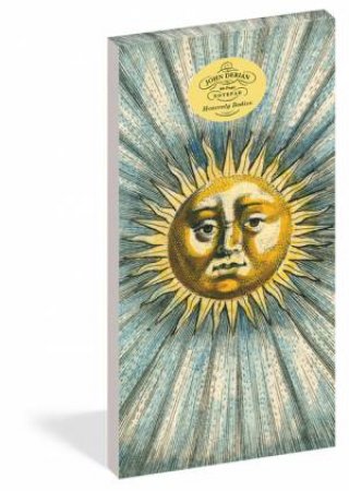 John Derian Paper Goods: Heavenly Bodies Notepad by John Derian