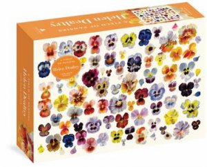 A Field Of Pansies 1,000-Piece Puzzle by Helen Dealtry