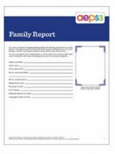AEPS3 Family Reports
