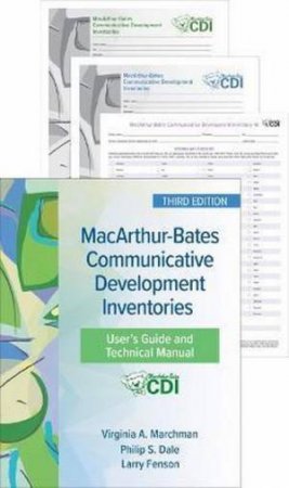 MacArthur-Bates Communicative Development Inventories (CDIs) Set by Virginia Marchman & Larry Fenson & Donna Thal & Philip Dale & J. Reznick & Elizabeth Bates