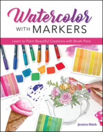 Watercolor With Markers by Jessica Mack