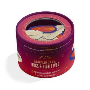 Ic: Compliments, Hugs,  &  High Fives Oracle Tubs by Knock Knock