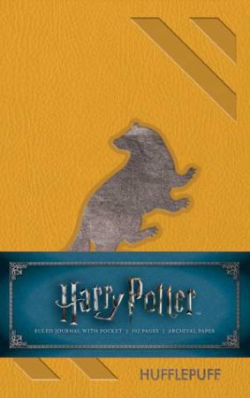 Harry Potter: Hufflepuff Ruled Pocket Journal by Various