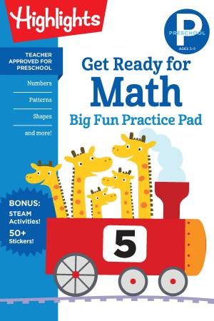 Preschool Get Ready For Math Big Fun Practice Pad by Various