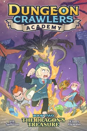 Dungeon Crawlers Academy Book 2 The Dragon's Treasure by J.P. Sullivan