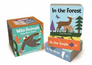 Baby Block Books Wild Animals by duopress labs