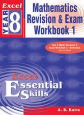 Excel Essential Skills Mathematics Revision  Exam Workbook  Year 8