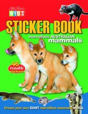 Steve Parish Kids Mammals Sticker Picture Book