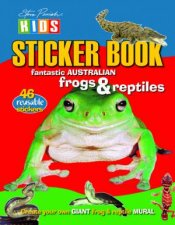 Steve Parish Kids Frogs  Reptiles Sticker Picture Book