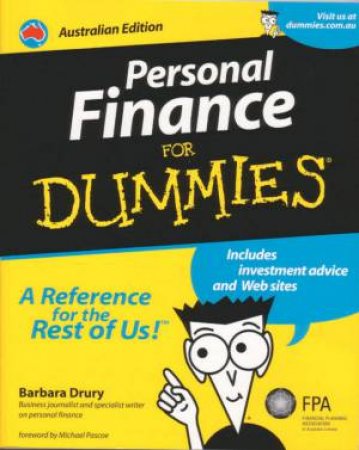 Personal Finance For Dummies Australian Ed by Barbara Drury