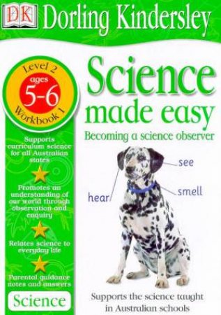 Becoming A Science Observer Workbook 1 - Ages 5 - 6 by David Evans