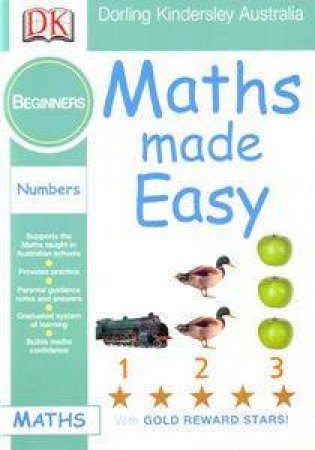 Maths Made Easy: Number Beginners Level by Dorling Kindersley