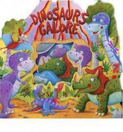 Shaped Window Board: Dinosaurs Galore by Various