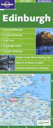 Lonely Planet City Map: Edinburgh by Various