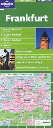 Lonely Planet City Map: Frankfurt by Various