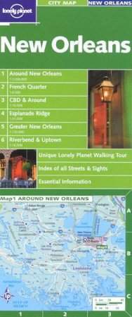 Lonely Planet City Map: New Orleans by Various