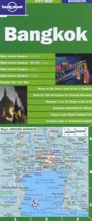 Lonely Planet City Map: Bangkok, 2nd Ed by Various