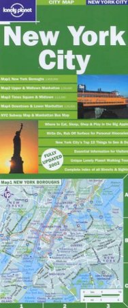 Lonely Planet City Map: New York City, 2nd Ed by Various