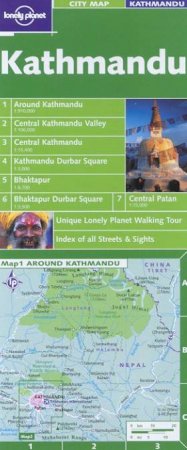 Lonely Planet City Map: Kathmandu by Various