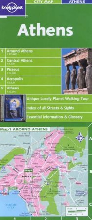 Lonely Planet City Map: Athens by Various