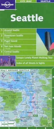 Lonely Planet City Map: Seattle by Various