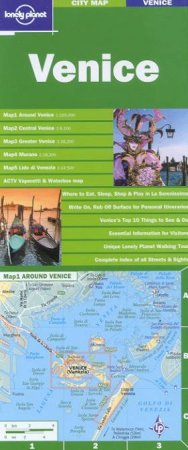 Lonely Planet City Map: Venice by Various