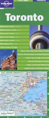 Lonely Planet City Map: Toronto by Various