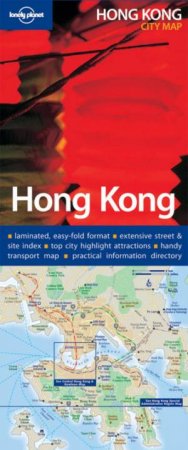 Lonely Planet: Hong Kong City Map by Planet Lonely