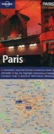 Lonely Planet: Paris New Map 1 by Planet Lonely