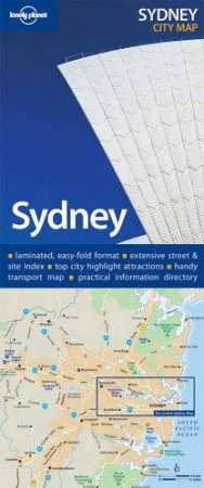 Lonely Planet: Sydney City Map by Planet Lonely