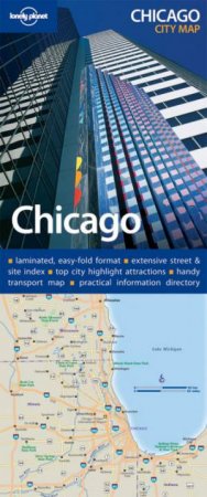 Lonely Planet City Map: Chicago, 1st Ed by Various