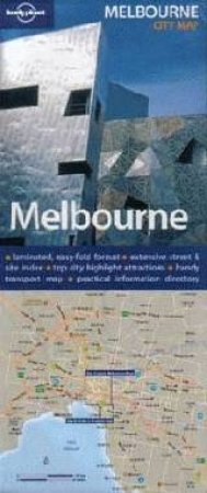 Lonely Planet: Melbourne New Map 1 by Planet Lonely