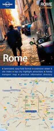 Lonely Planet: Rome City Map by Planet Lonely