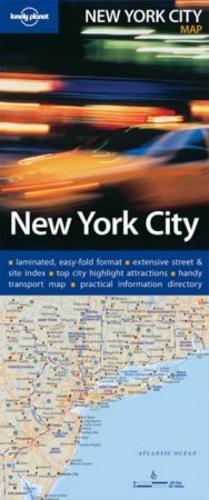 Lonely Planet City Map: New York City, 2nd Ed by Planet Lonely