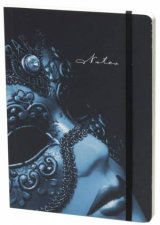 Large Notebook With Elastic Mask