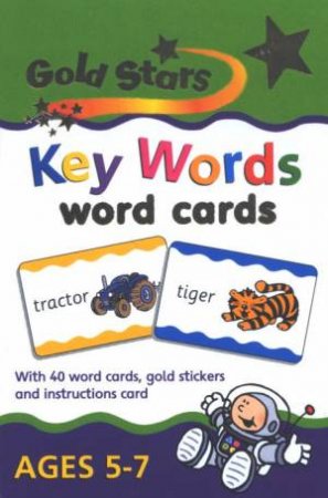 Gold Stars: Key Words: Word Cards by Unknown