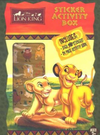 Disney's The Lion King: Sticker Activity Box by Unknown