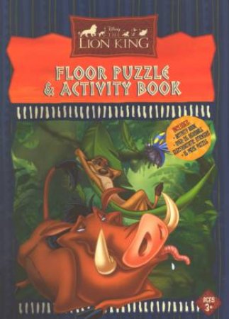 The Lion King Floor Puzzle & Activity Book by Unknown