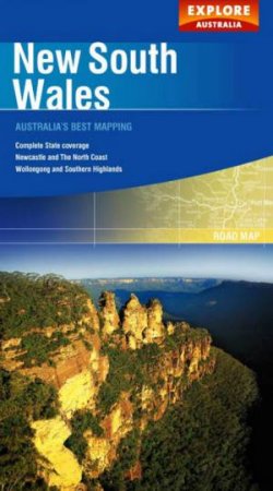 Explore Australia Road Map: New South Wales by Explore Australia