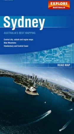 Explore Australia Road Map: Sydney by Explore Australia