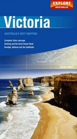 Explore Australia Road Map: Victoria by Explore Australia