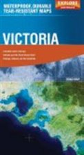 Explore Australia Polyart Road Map Victoria