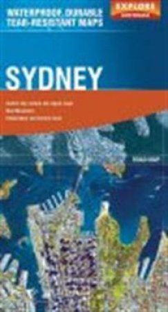 Explore Australia Polyart Road Map: Sydney by Explore Australia