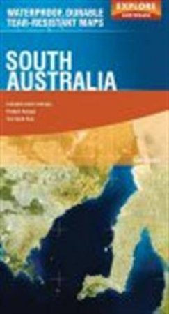 Explore Australia Polyart Road Map: South Australia by Explore Australia