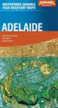 Explore Australia Polyart Road Map: Adelaide by Explore Australia