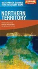 Explore Australia Polyart Road Map Northern Territory