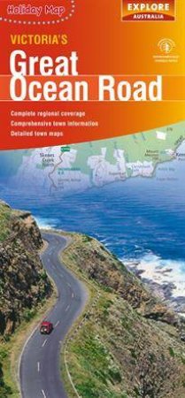 Victoria's Great Ocean Rd Holiday Map by Explore Australia