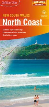 Explore Australia NSW Northern Rivers Holiday Map by Explore Australia