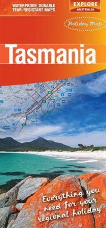 Tasmania Holiday Map by Explore Australia