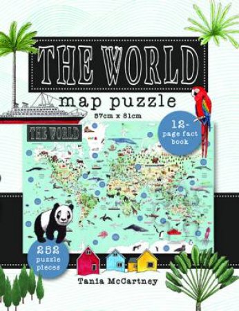 The World Map Puzzle by Tania McCartney